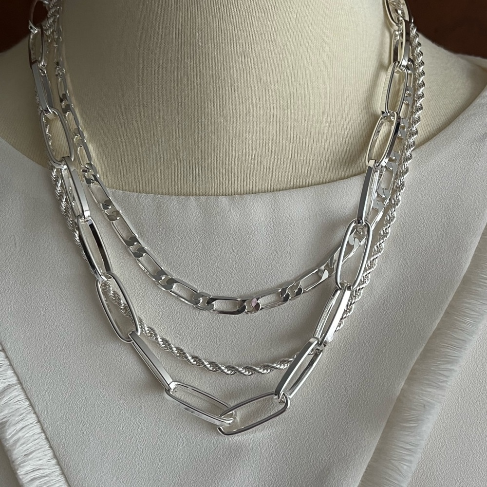 Louis Vuitton Silver Lock #305 and 2 Keys (necklace included) - Picture 6 of 11